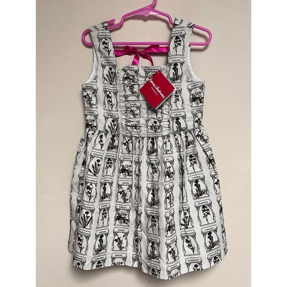 Hanna Andersson Easter Printed fully lined Dress New with Tags 100 4T - Picture 1 of 12